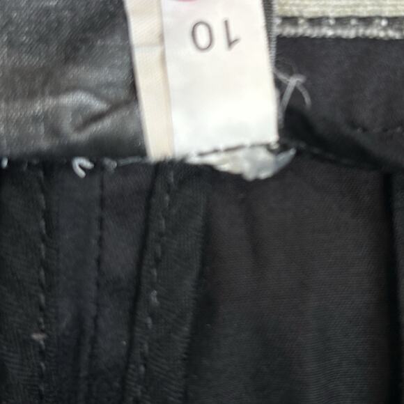 VTG Da-Nang Y2k Wide Leg‎ Pants Womens Size 10 Goth Grunge Silky Rocker Skater - Picture 12 of 13